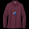 Women's Silk Touch Long Sleeve Polo Thumbnail