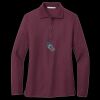 Women's Silk Touch Long Sleeve Polo Thumbnail