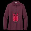 Women's Silk Touch Long Sleeve Polo Thumbnail