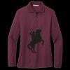 Women's Silk Touch Long Sleeve Polo Thumbnail