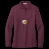 Women's Silk Touch Long Sleeve Polo Thumbnail