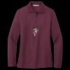 Women's Silk Touch Long Sleeve Polo Thumbnail