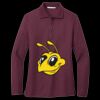 Women's Silk Touch Long Sleeve Polo Thumbnail