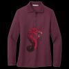Women's Silk Touch Long Sleeve Polo Thumbnail