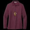 Women's Silk Touch Long Sleeve Polo Thumbnail