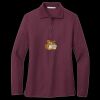Women's Silk Touch Long Sleeve Polo Thumbnail