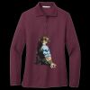 Women's Silk Touch Long Sleeve Polo Thumbnail