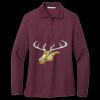 Women's Silk Touch Long Sleeve Polo Thumbnail
