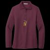 Women's Silk Touch Long Sleeve Polo Thumbnail