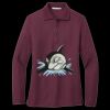 Women's Silk Touch Long Sleeve Polo Thumbnail