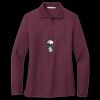Women's Silk Touch Long Sleeve Polo Thumbnail