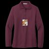 Women's Silk Touch Long Sleeve Polo Thumbnail