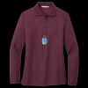 Women's Silk Touch Long Sleeve Polo Thumbnail