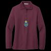 Women's Silk Touch Long Sleeve Polo Thumbnail