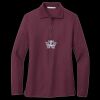 Women's Silk Touch Long Sleeve Polo Thumbnail