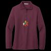Women's Silk Touch Long Sleeve Polo Thumbnail