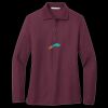 Women's Silk Touch Long Sleeve Polo Thumbnail
