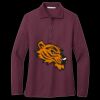 Women's Silk Touch Long Sleeve Polo Thumbnail