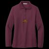 Women's Silk Touch Long Sleeve Polo Thumbnail