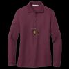 Women's Silk Touch Long Sleeve Polo Thumbnail