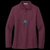 Women's Silk Touch Long Sleeve Polo Thumbnail