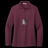 Women's Silk Touch Long Sleeve Polo Thumbnail