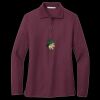 Women's Silk Touch Long Sleeve Polo Thumbnail