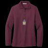 Women's Silk Touch Long Sleeve Polo Thumbnail