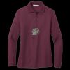 Women's Silk Touch Long Sleeve Polo Thumbnail
