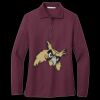 Women's Silk Touch Long Sleeve Polo Thumbnail