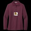 Women's Silk Touch Long Sleeve Polo Thumbnail