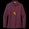 Women's Silk Touch Long Sleeve Polo Thumbnail