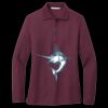 Women's Silk Touch Long Sleeve Polo Thumbnail