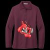 Women's Silk Touch Long Sleeve Polo Thumbnail