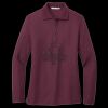 Women's Silk Touch Long Sleeve Polo Thumbnail