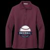 Women's Silk Touch Long Sleeve Polo Thumbnail