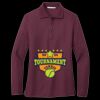 Women's Silk Touch Long Sleeve Polo Thumbnail