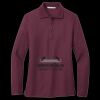 Women's Silk Touch Long Sleeve Polo Thumbnail
