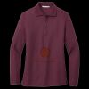 Women's Silk Touch Long Sleeve Polo Thumbnail
