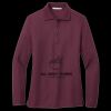 Women's Silk Touch Long Sleeve Polo Thumbnail