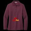 Women's Silk Touch Long Sleeve Polo Thumbnail