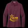 Women's Silk Touch Long Sleeve Polo Thumbnail