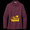 Women's Silk Touch Long Sleeve Polo Thumbnail