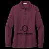 Women's Silk Touch Long Sleeve Polo Thumbnail