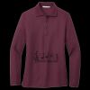 Women's Silk Touch Long Sleeve Polo Thumbnail