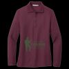 Women's Silk Touch Long Sleeve Polo Thumbnail