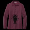 Women's Silk Touch Long Sleeve Polo Thumbnail