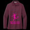 Women's Silk Touch Long Sleeve Polo Thumbnail