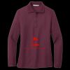 Women's Silk Touch Long Sleeve Polo Thumbnail