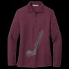Women's Silk Touch Long Sleeve Polo Thumbnail